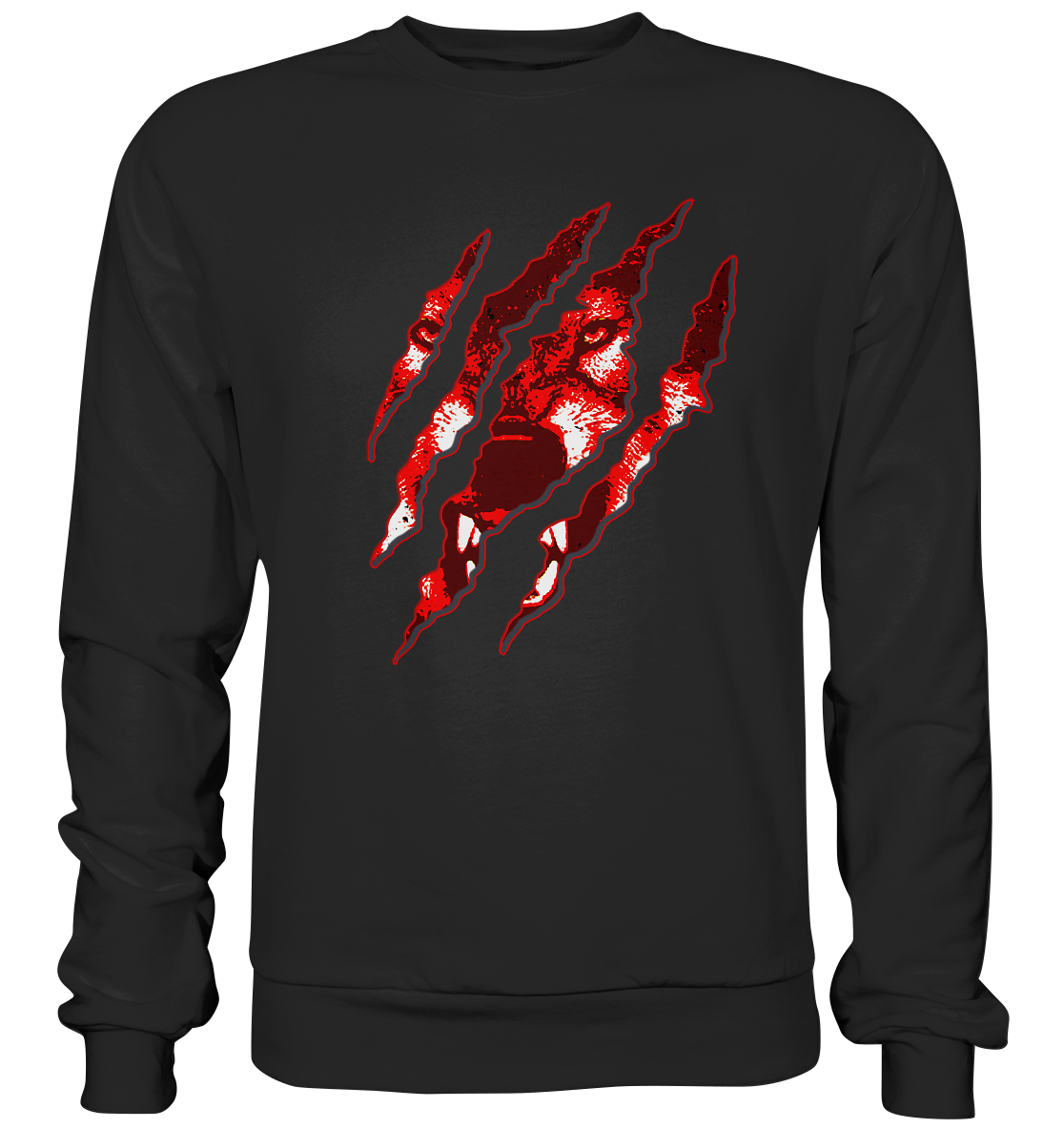 Fenrir Wolf Zerrissen - Basic Sweatshirt