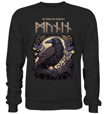 Munin Der Rabe Des Denkes - Basic Sweatshirt