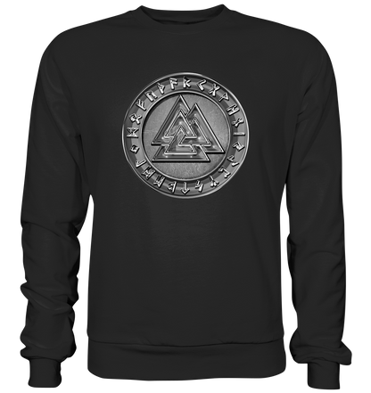 Wikinger Valknut - Basic Sweatshirt