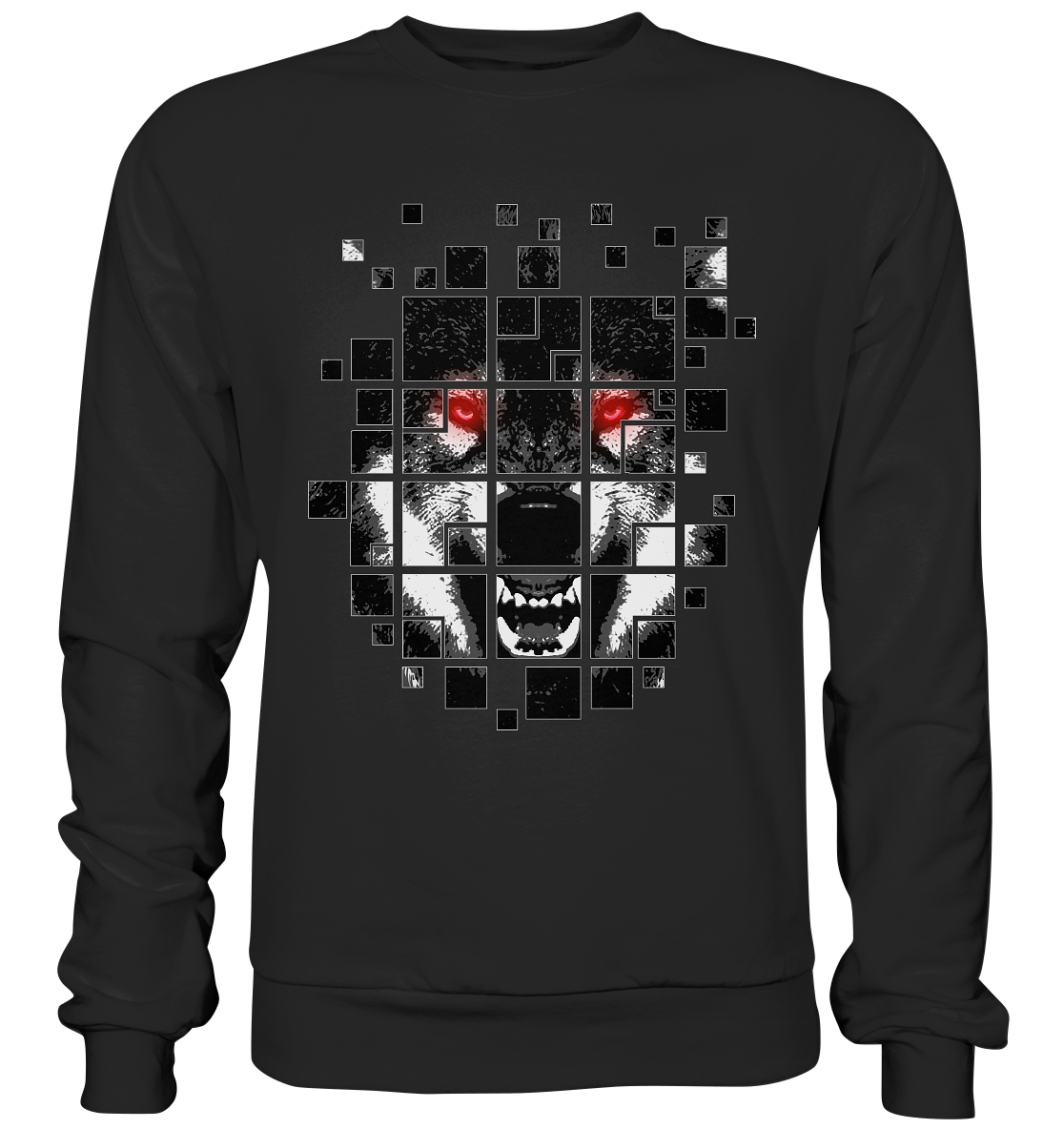 Fenrir Distorted - Basic Sweatshirt