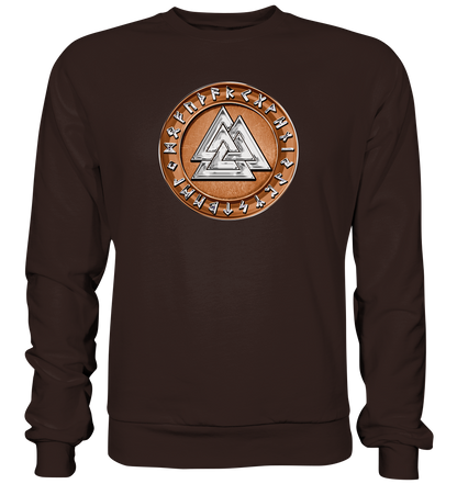 Wikinger Valknut - Basic Sweatshirt