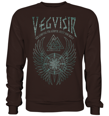 Vegvisir Der Kompass Für Körper, Geist und Seele - Basic Sweatshirt