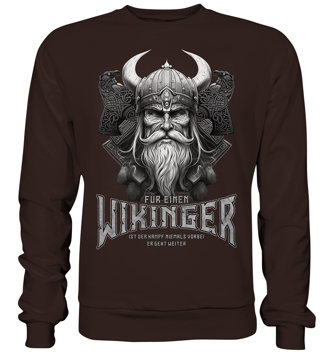 Wikinger Rabe  - Basic Sweatshirt