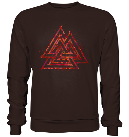 Wikinger Valknut Wotan - Basic Sweatshirt