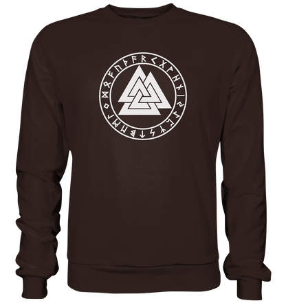 Wikinger Valknut - Basic Sweatshirt