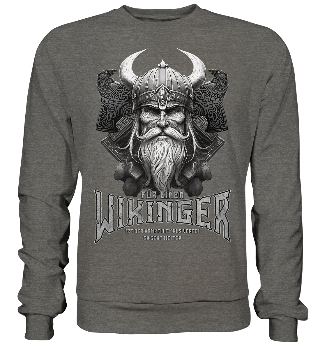 Wikinger Rabe  - Basic Sweatshirt