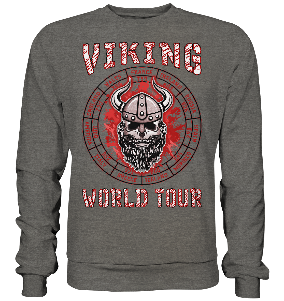 Wikinger-Welttournee - Basic Sweatshirt