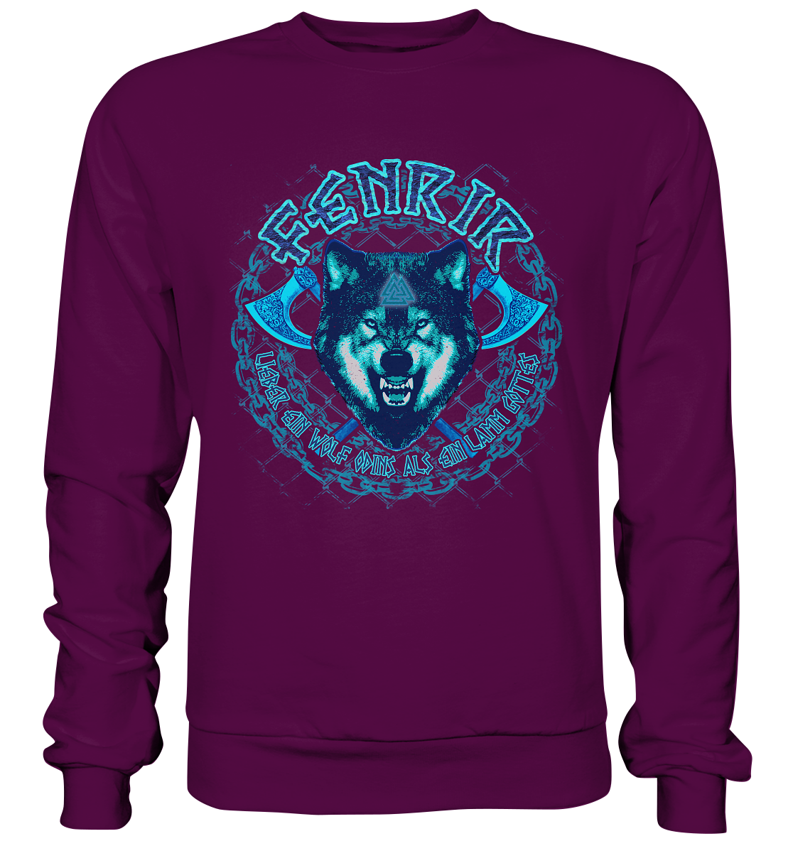 Fenrir Wolf - Basic Sweatshirt