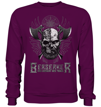 Berserker Gesicht Des Todes  - Basic Sweatshirt