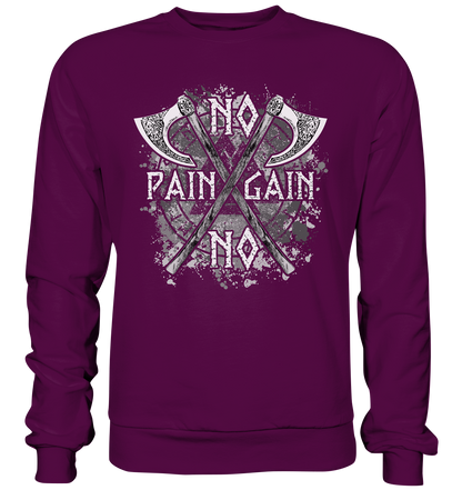 No Pain No Gain  - Basic Sweatshirt