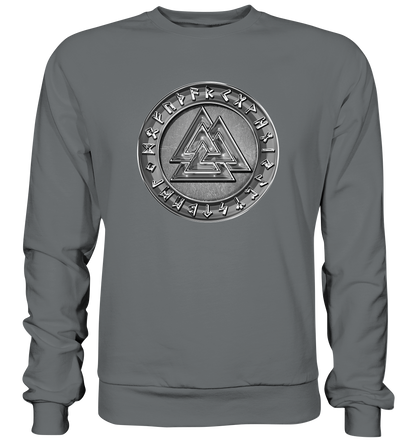 Wikinger Valknut - Basic Sweatshirt