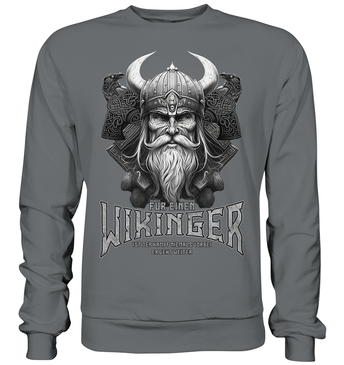 Wikinger Rabe  - Basic Sweatshirt