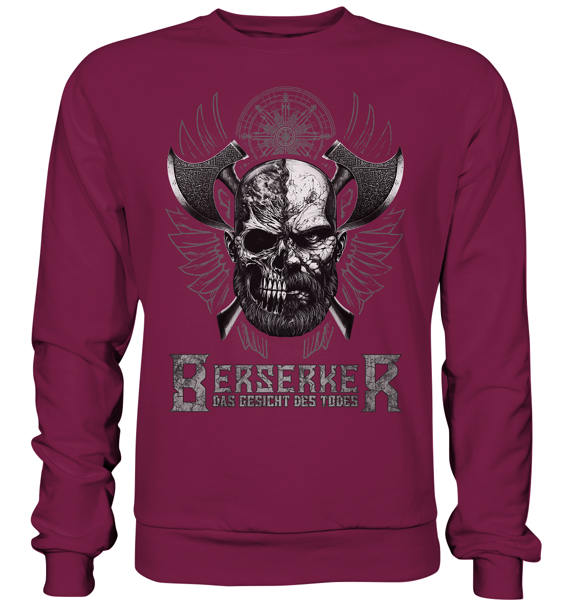 Berserker Gesicht Des Todes  - Basic Sweatshirt