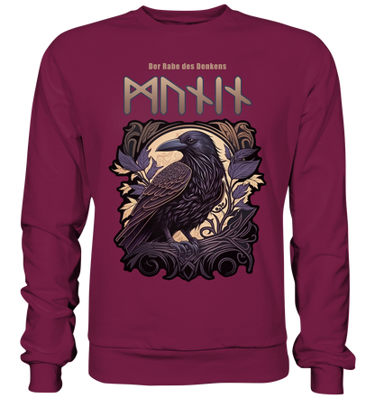 Munin Der Rabe Des Denkes - Basic Sweatshirt