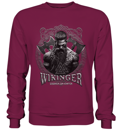 Wikinger Geboren Zum Kämpfen - Basic Sweatshirt