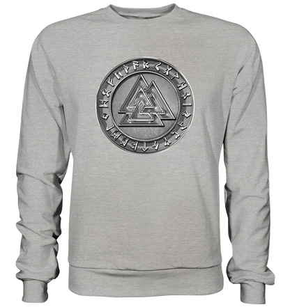 Wikinger Valknut - Basic Sweatshirt