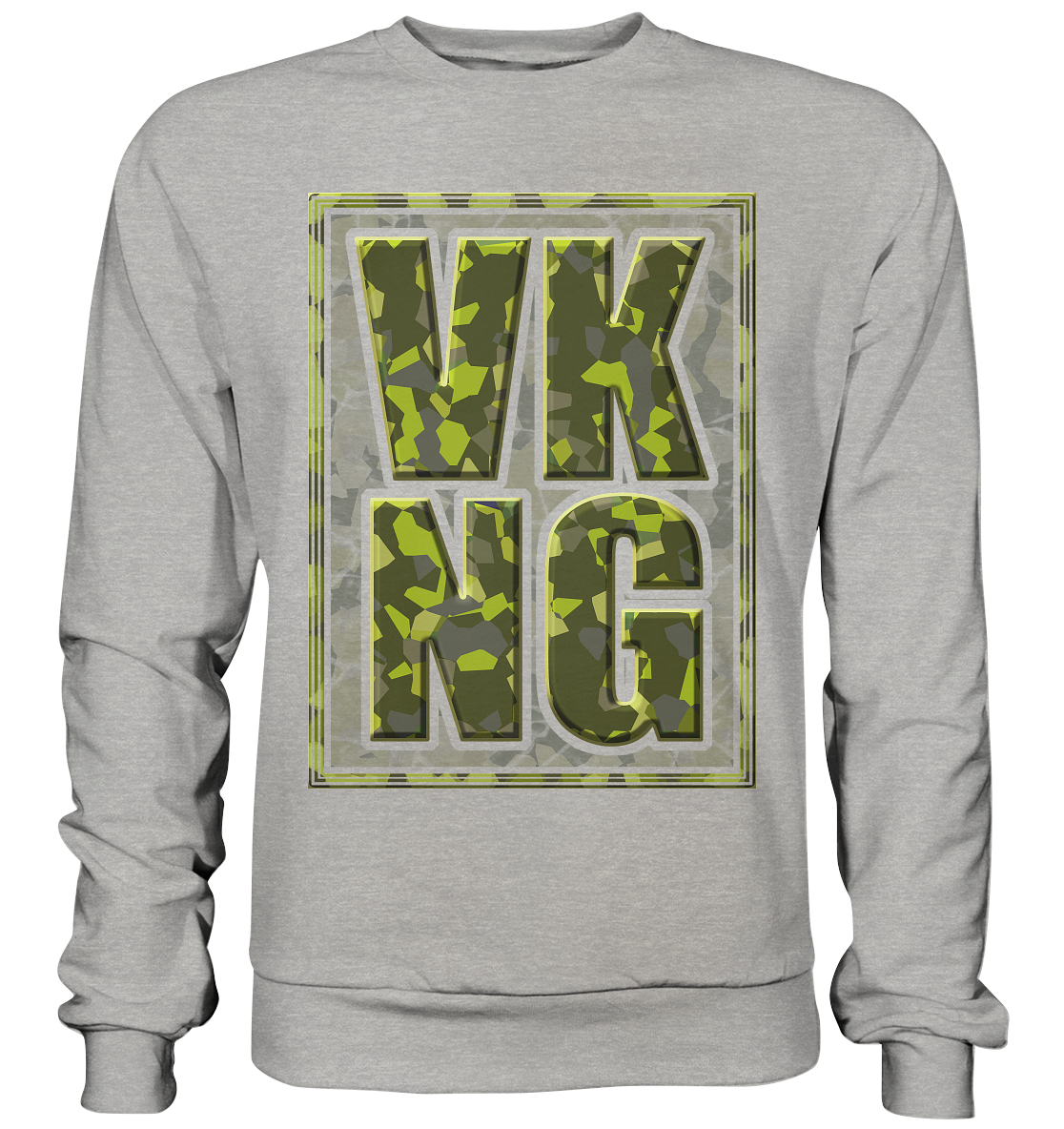 Wikinger Camouflage - Basic Sweatshirt
