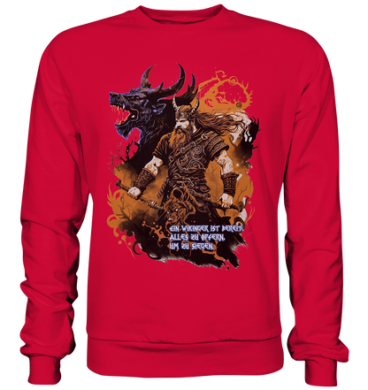 Wikinger Ist Bereit Alles Zu Opfern - Basic Sweatshirt