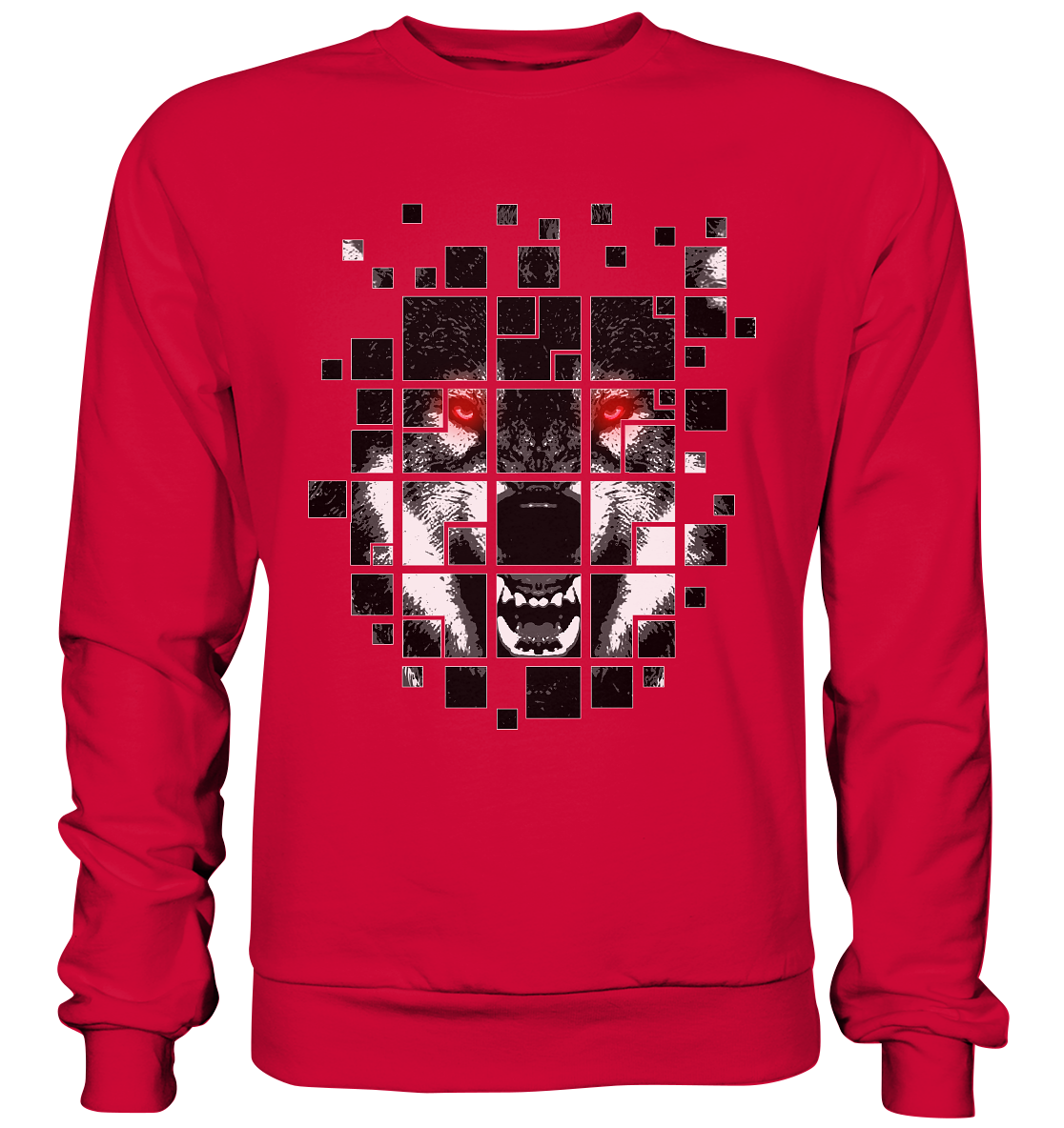 Fenrir Distorted - Basic Sweatshirt