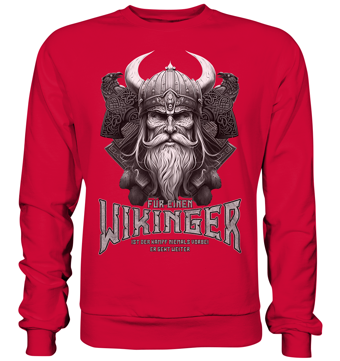 Wikinger Rabe  - Basic Sweatshirt