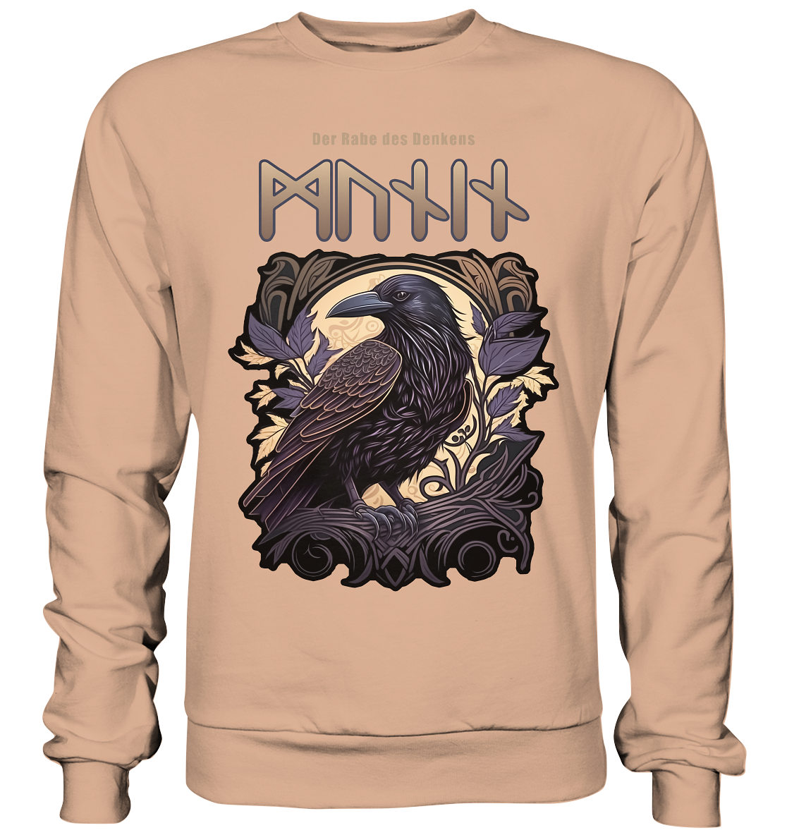 Munin Der Rabe Des Denkes - Basic Sweatshirt