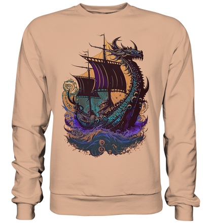 Wikinger Drachenschiff - Basic Sweatshirt