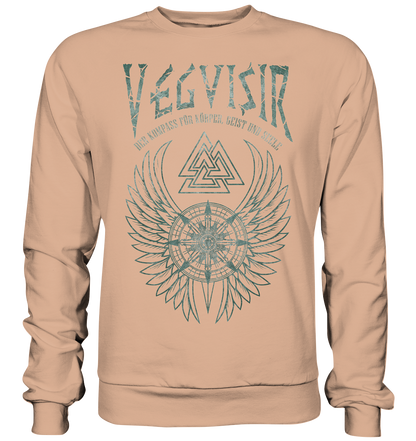 Vegvisir Der Kompass Für Körper, Geist und Seele - Basic Sweatshirt