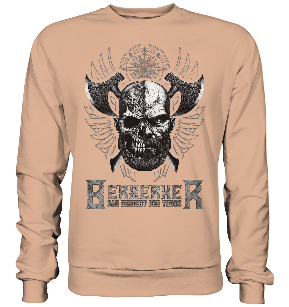 Berserker Gesicht Des Todes  - Basic Sweatshirt