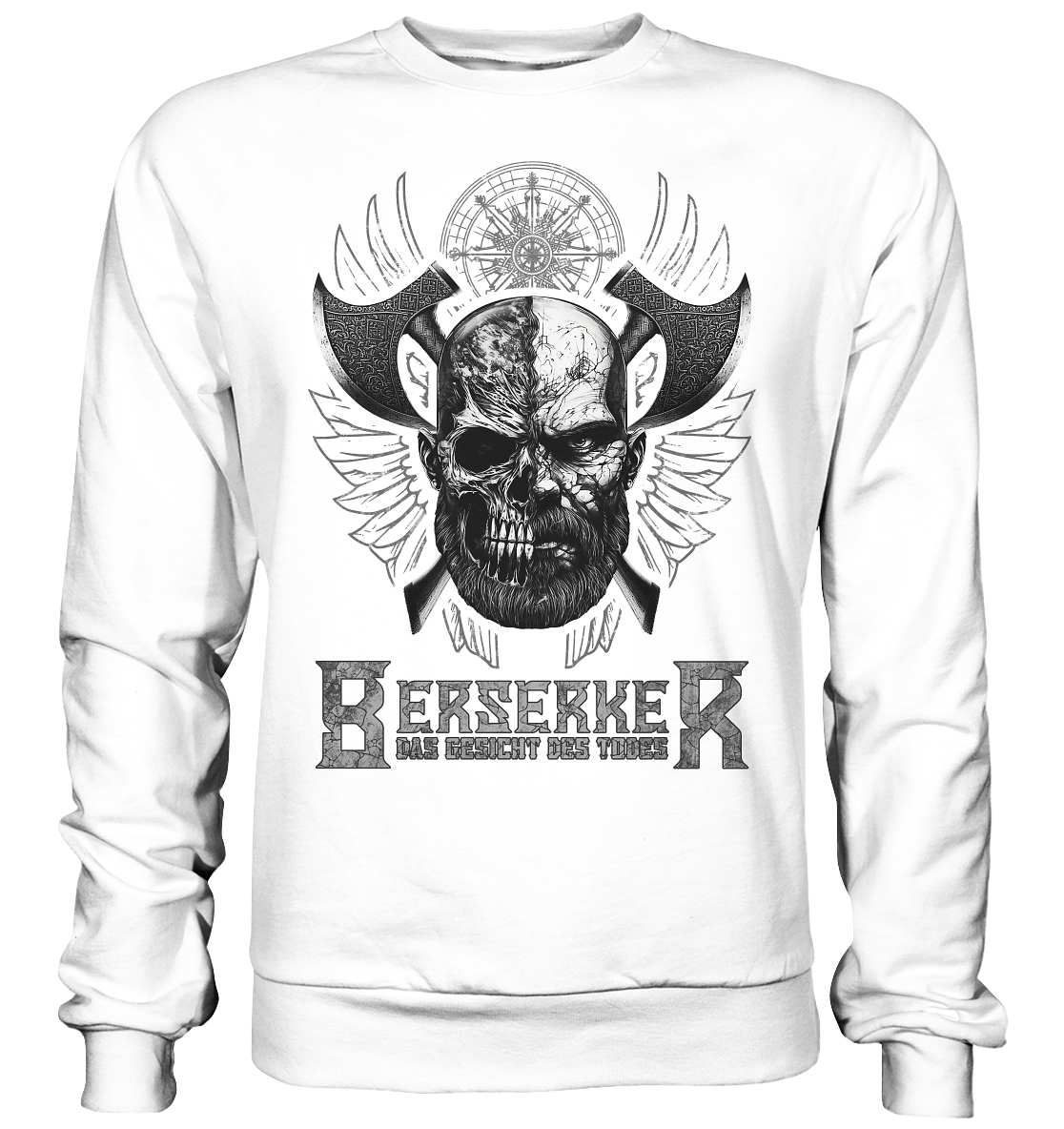 Berserker Gesicht Des Todes  - Basic Sweatshirt