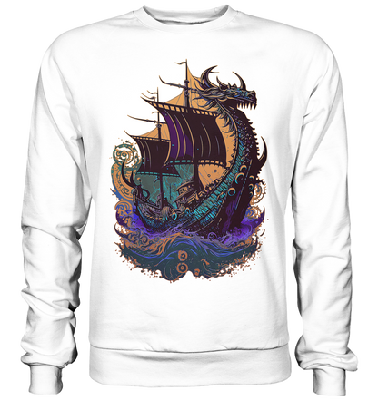 Wikinger Drachenschiff - Basic Sweatshirt