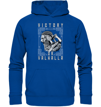 Wikinger Victory or Valhalla  - Basic Unisex Hoodie