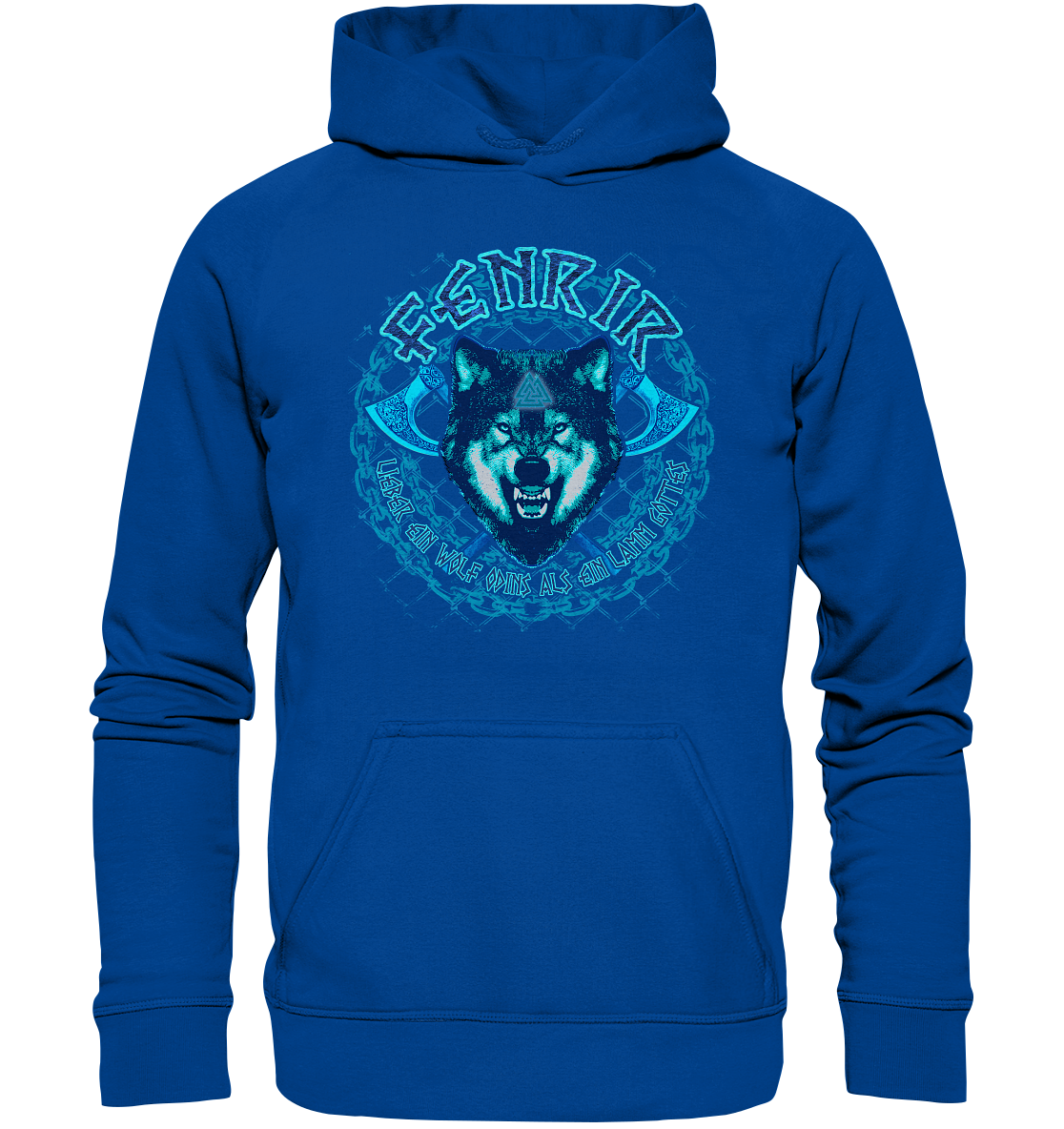 Fenrir Wolf - Basic Unisex Hoodie