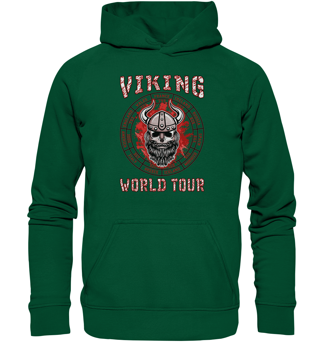 Wikinger-Welttournee  - Basic Unisex Hoodie