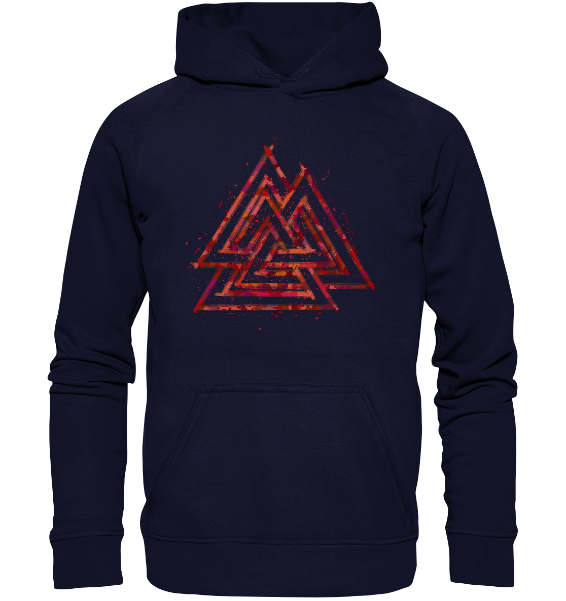 Wikinger Valknut Wotan - Basic Unisex Hoodie