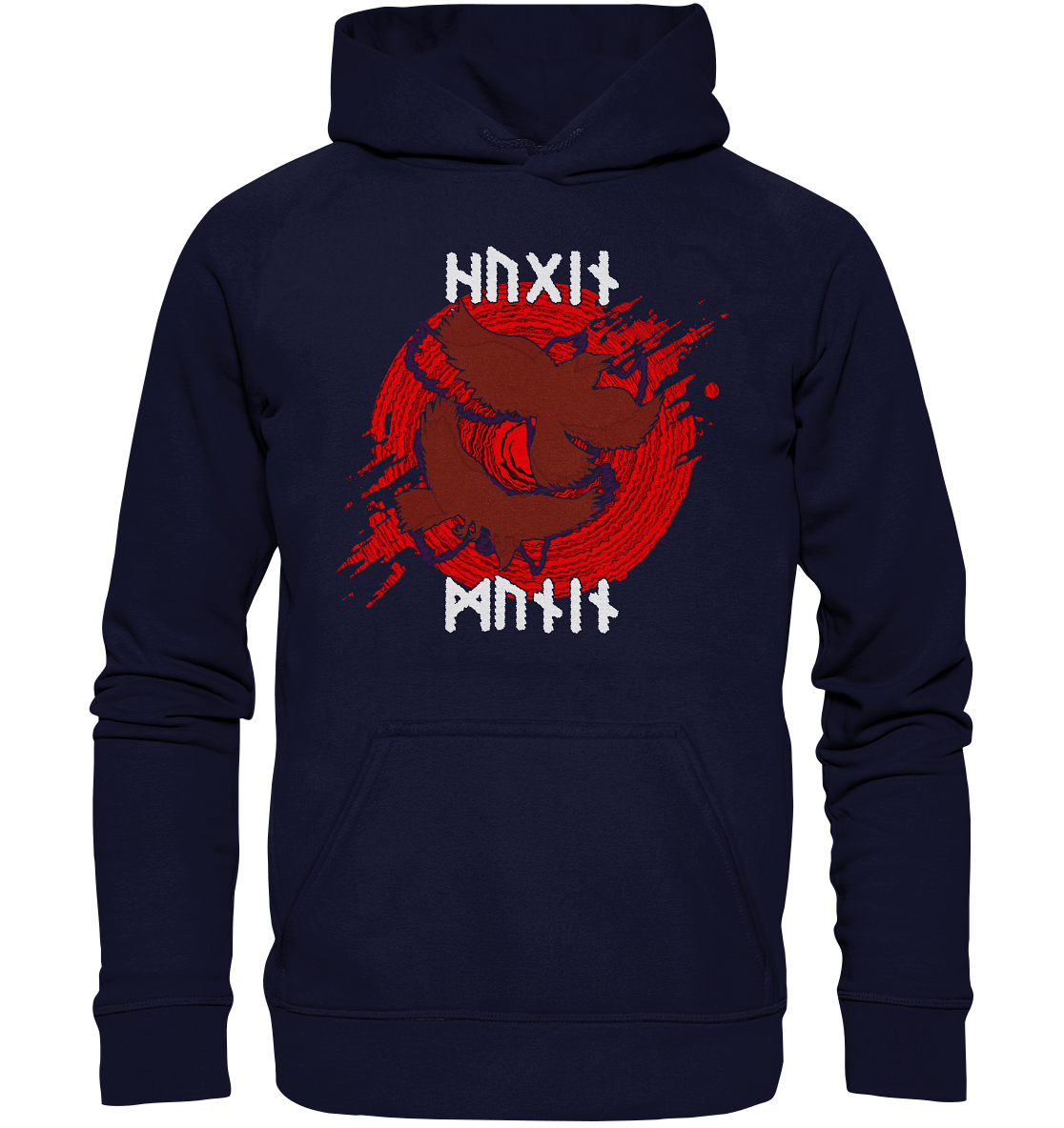 Hugin Munin - Basic Unisex Hoodie