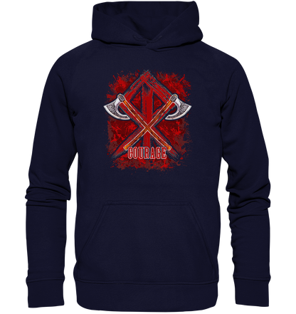 Wikinger Courage - Basic Unisex Hoodie