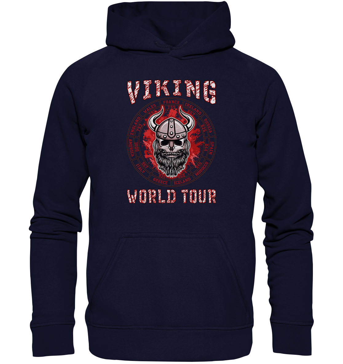 Wikinger-Welttournee  - Basic Unisex Hoodie