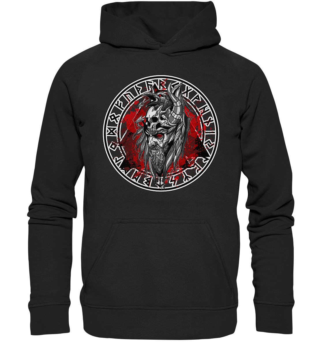 Odin Rabe Valknut  - Basic Unisex Hoodie