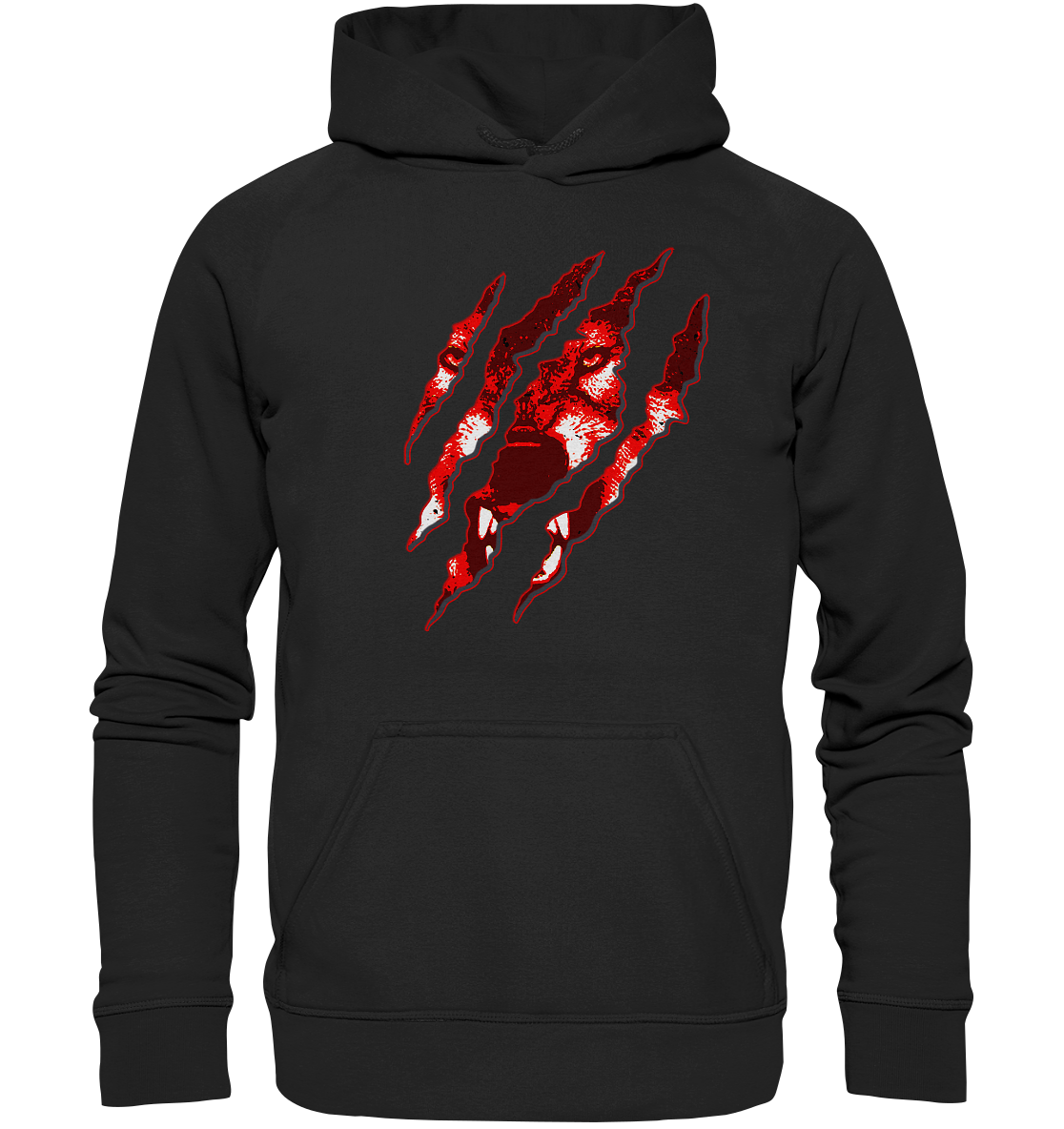 Fenrir Wolf Zerrissen - Basic Unisex Hoodie