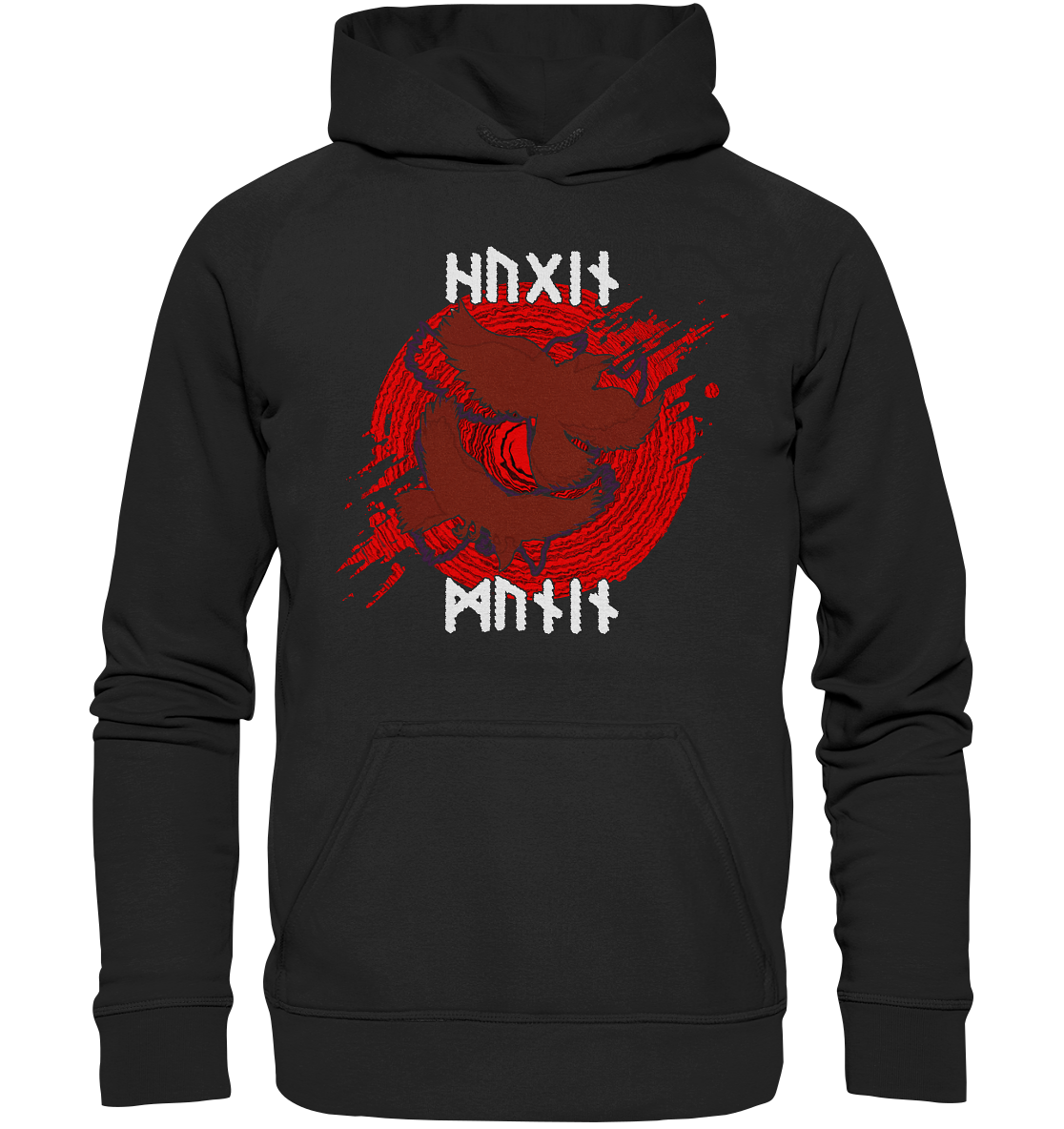 Hugin Munin - Basic Unisex Hoodie