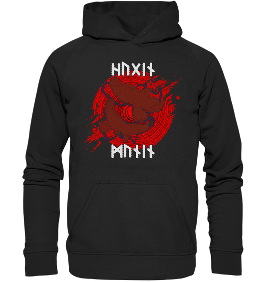 Hugin Munin - Basic Unisex Hoodie