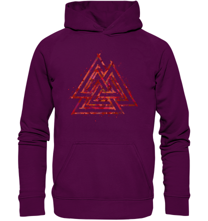 Wikinger Valknut Wotan - Basic Unisex Hoodie