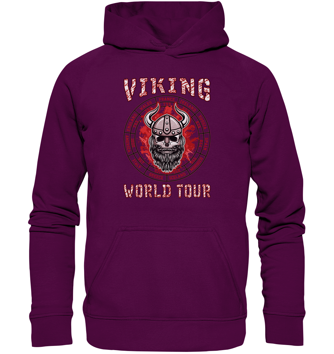 Wikinger-Welttournee  - Basic Unisex Hoodie