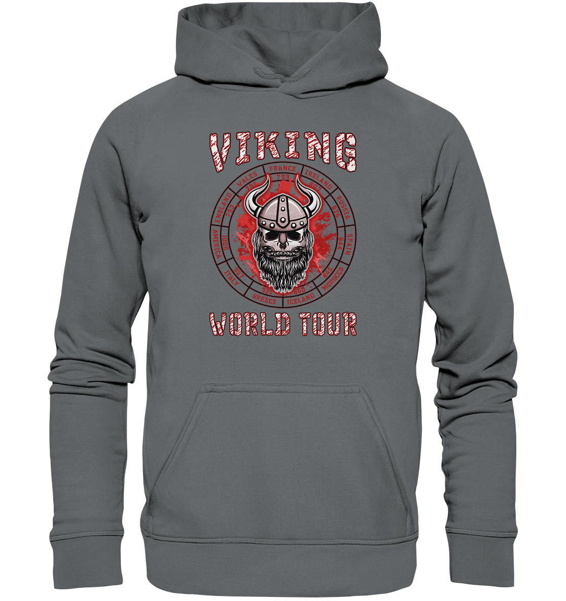 Wikinger-Welttournee  - Basic Unisex Hoodie