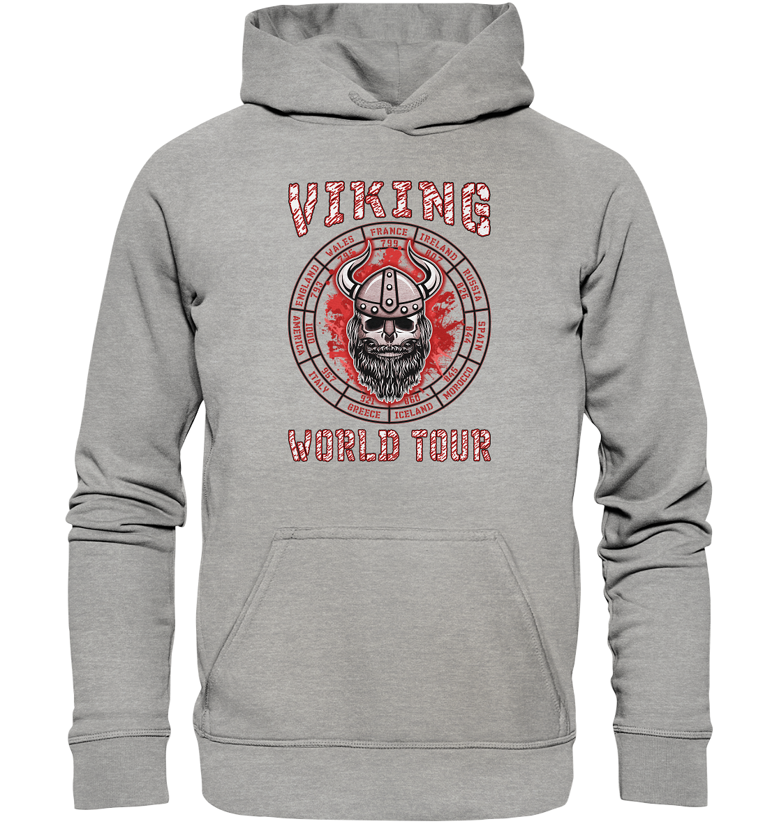 Wikinger-Welttournee  - Basic Unisex Hoodie