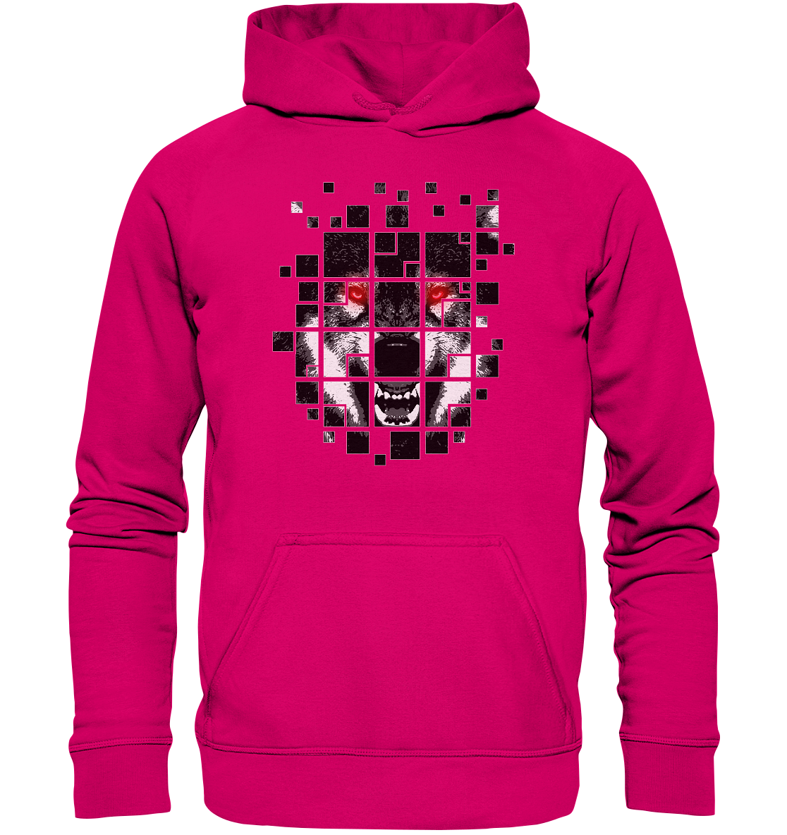 Fenrir Distorted - Basic Unisex Hoodie