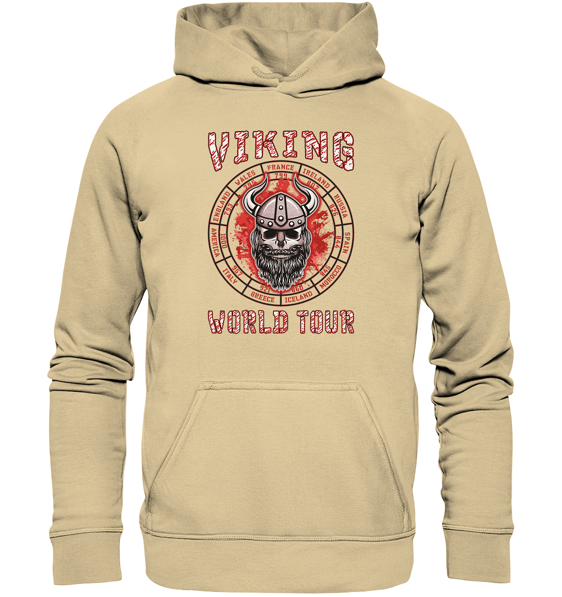 Wikinger-Welttournee  - Basic Unisex Hoodie