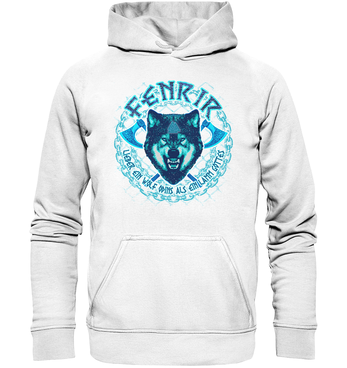 Fenrir Wolf - Basic Unisex Hoodie