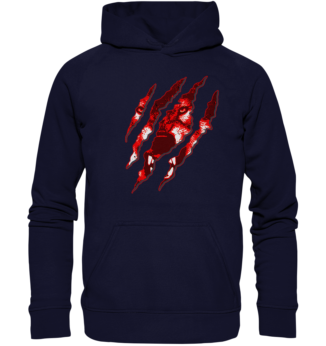 Fenrir Wolf Zerrissen - Basic Unisex Hoodie XL