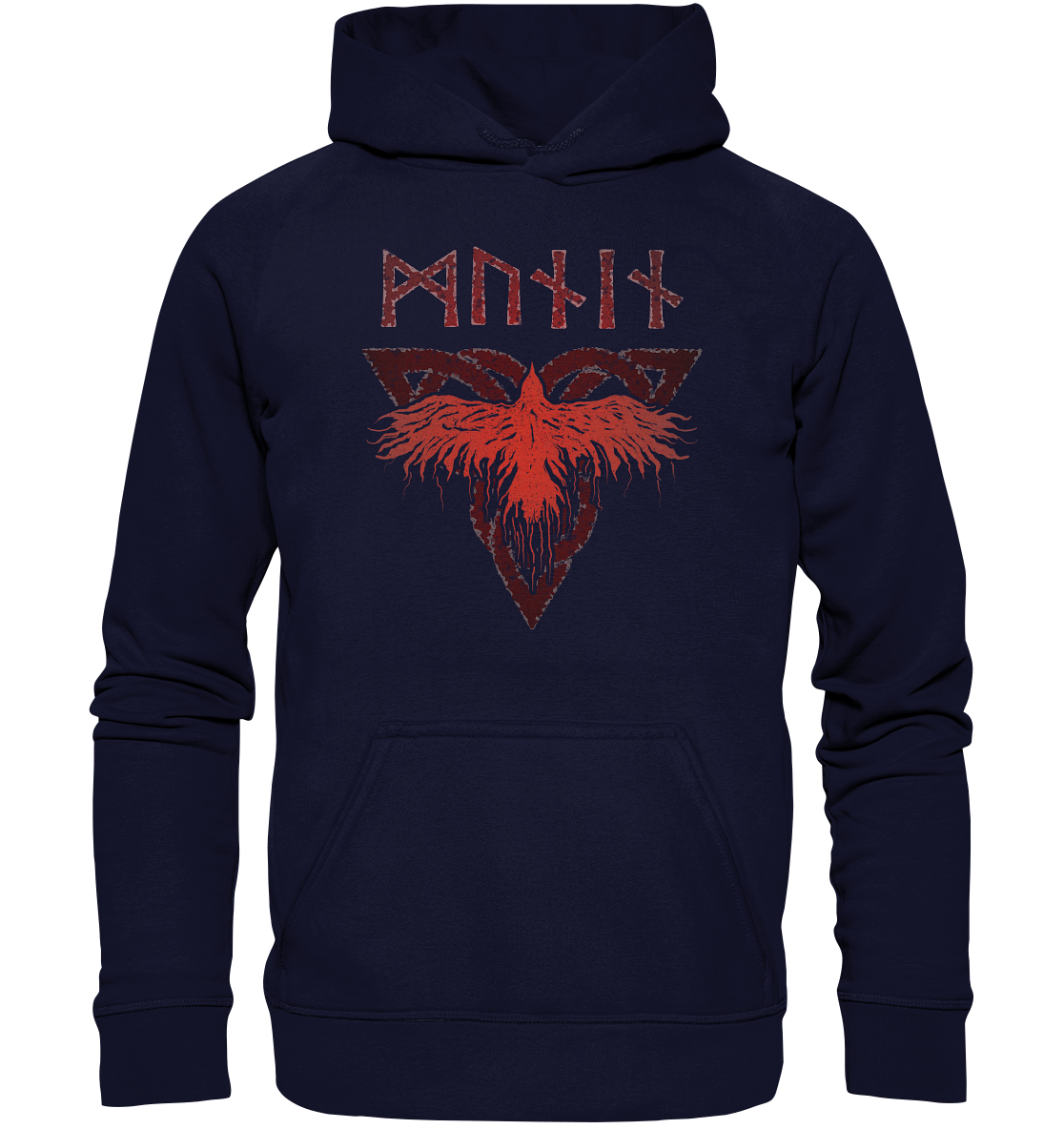 Odins Raben  Munin - Basic Unisex Hoodie XL